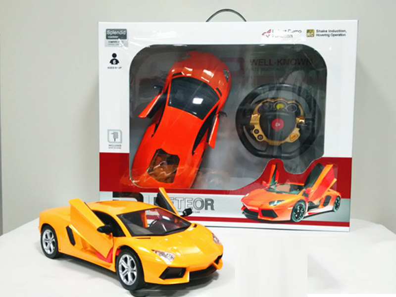 1:12 4CH R/C Small Steering Wheel One Button Door Opening Car
