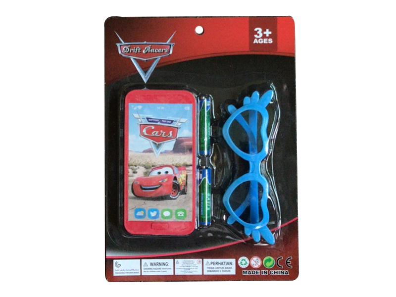 Cars Mobile Phone + Glasses
