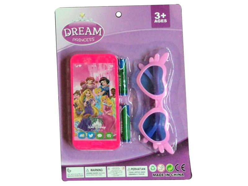 Snow White Mobile Phone + Glasses