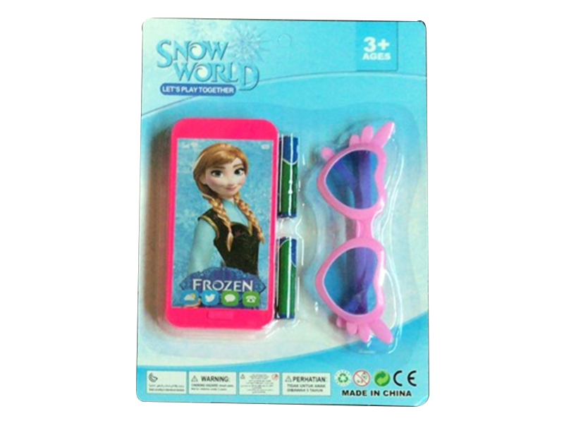 Frozen Mobile Phone + Glasses