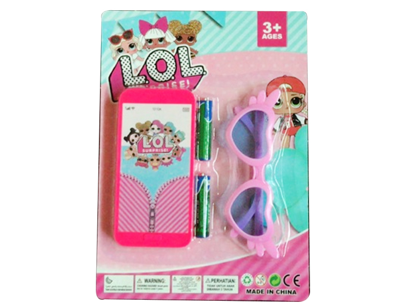 Surprise Doll Mobile Phone + Glasses