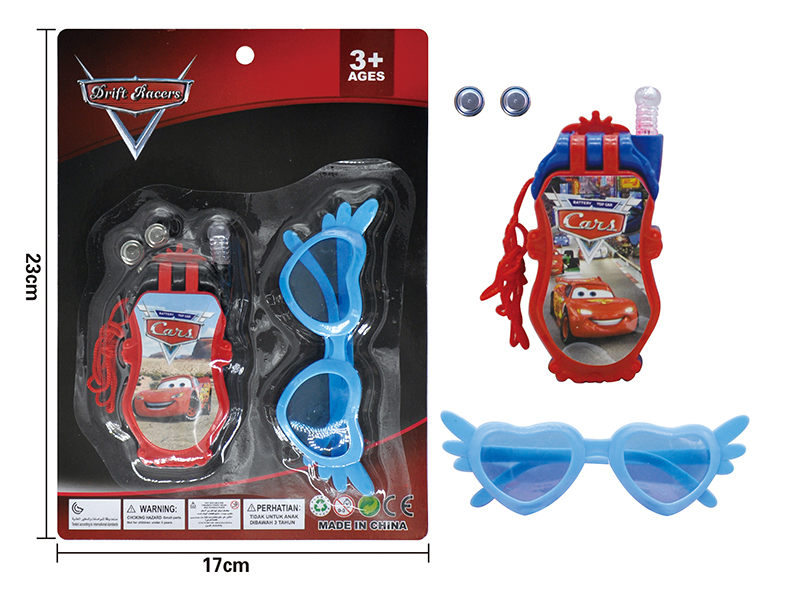 Cars Clamshell Phone + Glasses