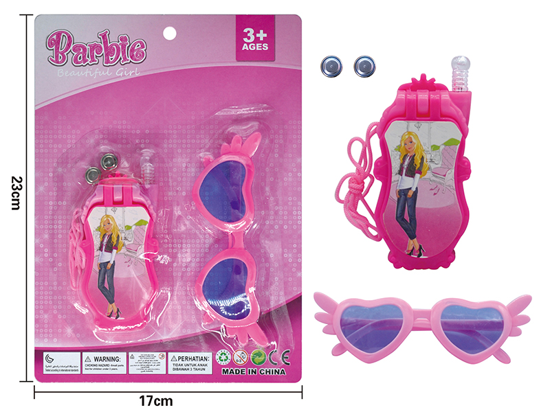 Clamshell Phone + Glasses