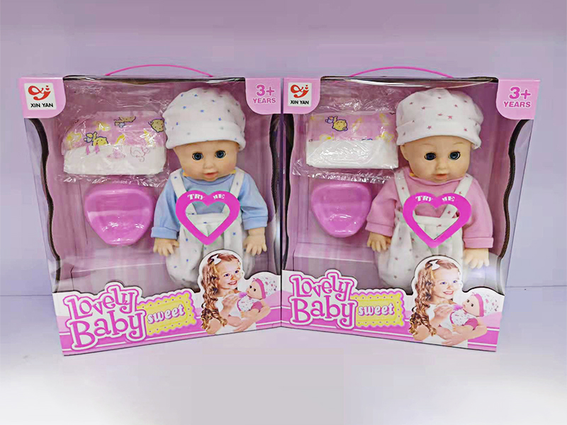 12 Inch Plastic Lined Doll Can Urinate