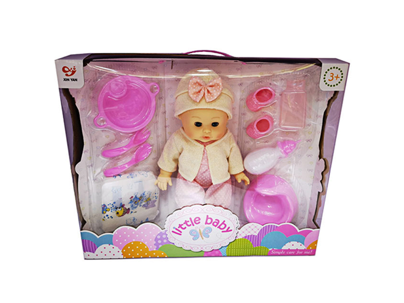 14 Inch Enamel Ic Girl Doll (Can Drink Water And Urinate+Enamel Hands And Feet)