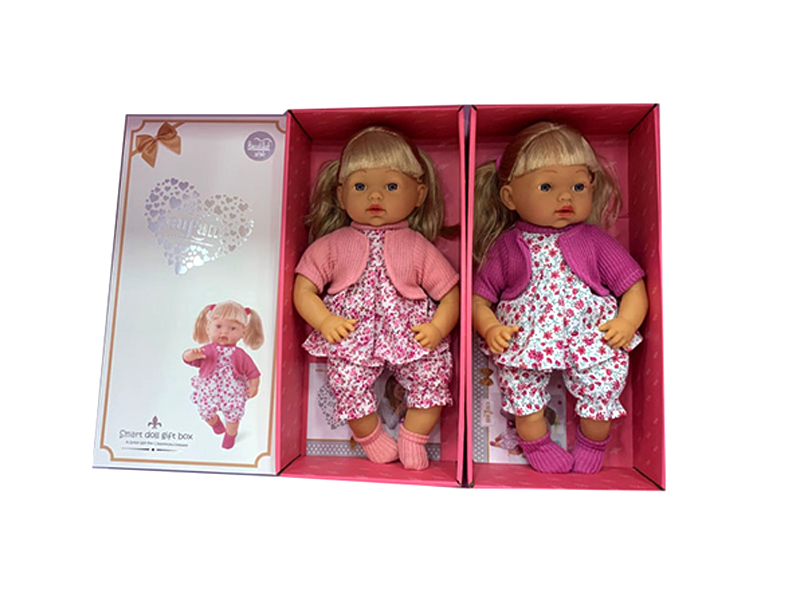 16 Inch Vinyl Hand And Foot Touch Girl Doll