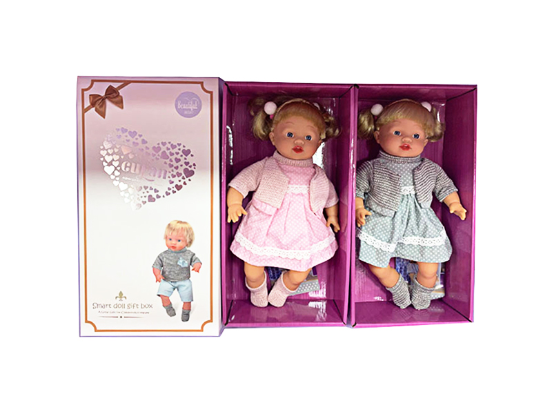 16 Inch Vinyl Hand And Foot Touch Girl Doll