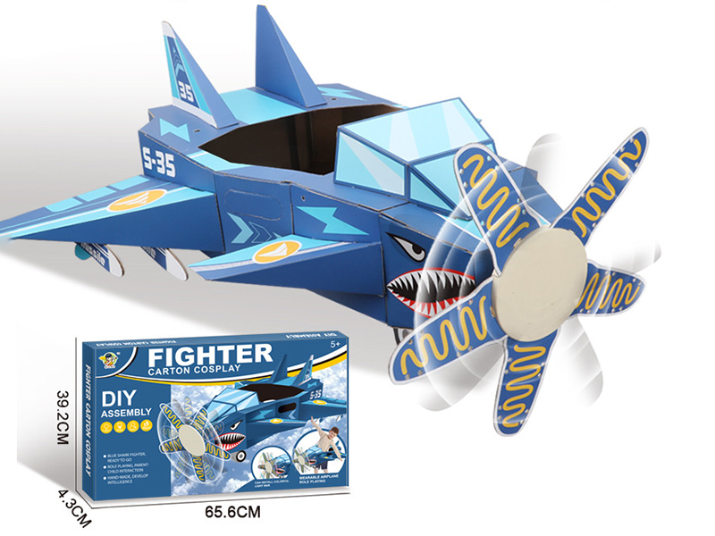 Wearable Carton Fighter Cosplay