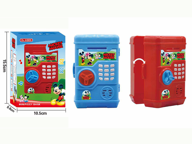 Mickey Mouse Piggy Bank With Music,Voice Function