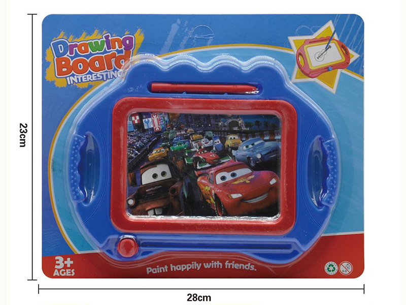 Cars Magnetism Writing Board