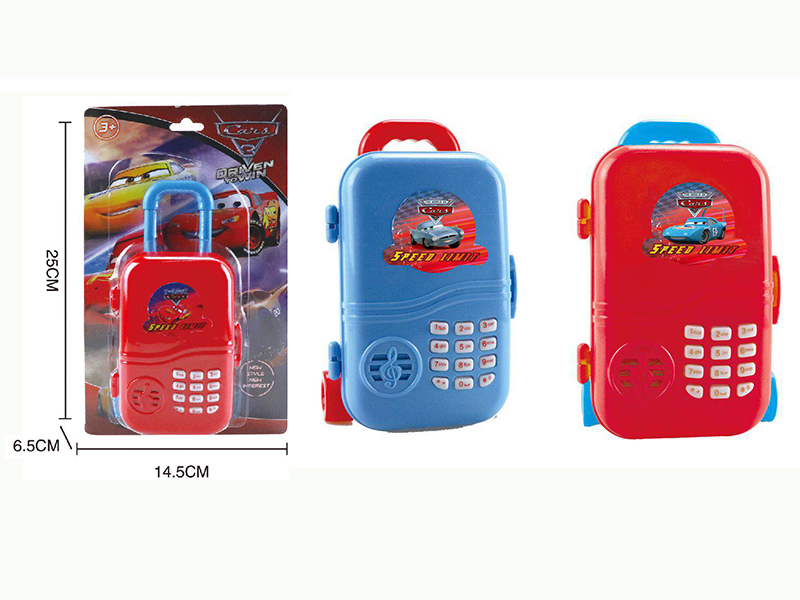 Cars Luggage Case With Music,Voice Function