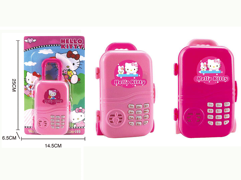 Hello Kitty Luggage Case With Music,Voice Function