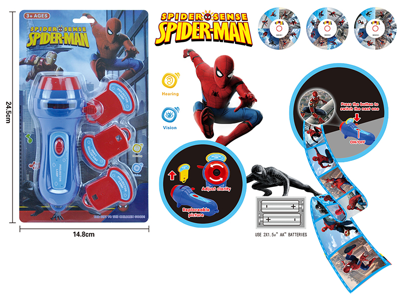 Spider-Man Projection Electric Torch