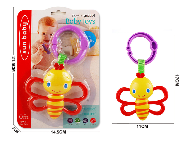 Baby Trolley Bed Hanging Bell(Bee)