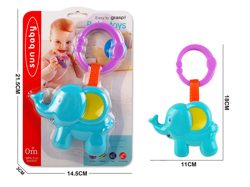 Baby Trolley Bed Hanging Bell(Big Eared Elephant)
