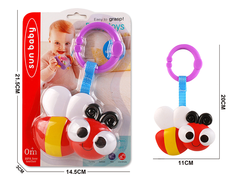 Baby Trolley Bed Hanging Bell(Big Eyed Bee)