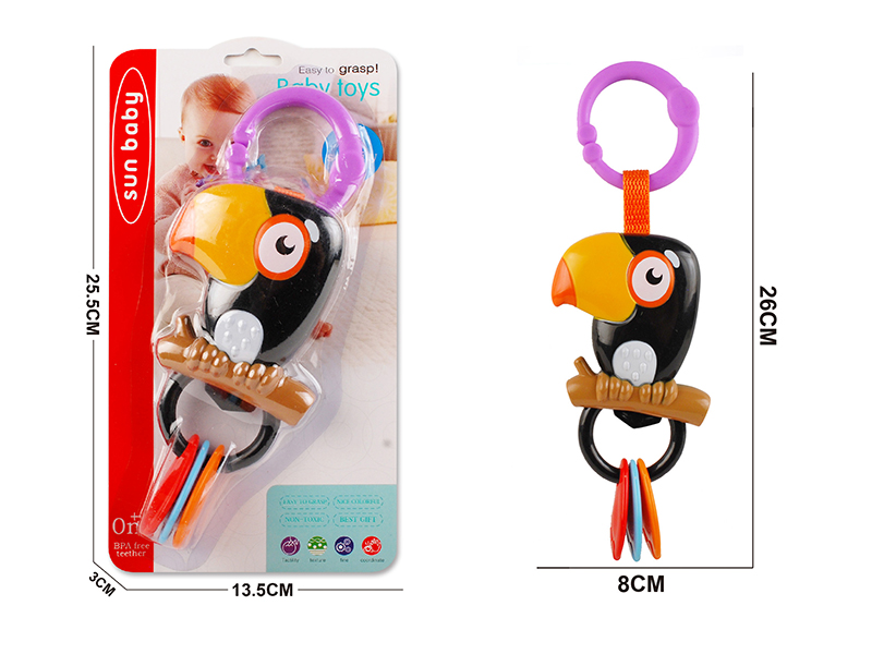 Baby Trolley Bed Hanging Bell(Woodpecker)