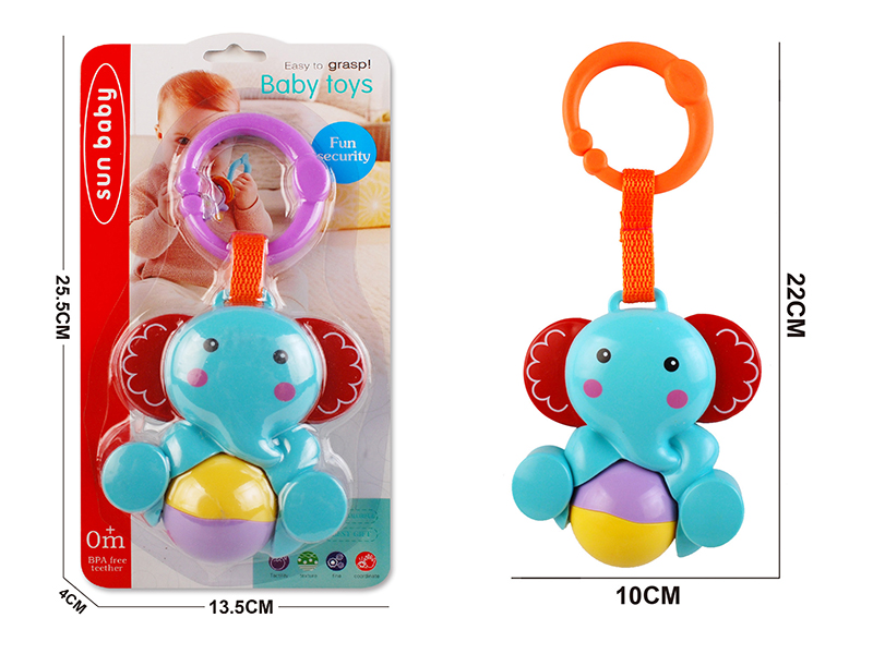 Baby Trolley Bed Hanging Bell( Monkey)