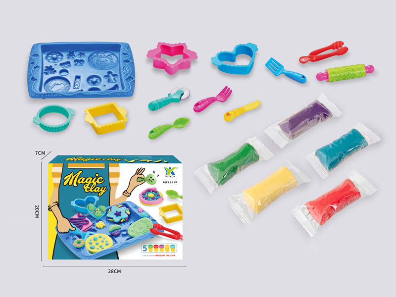 Cookie Plate Colored Mud Set