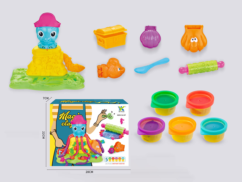 Octopus Colored Mud Set