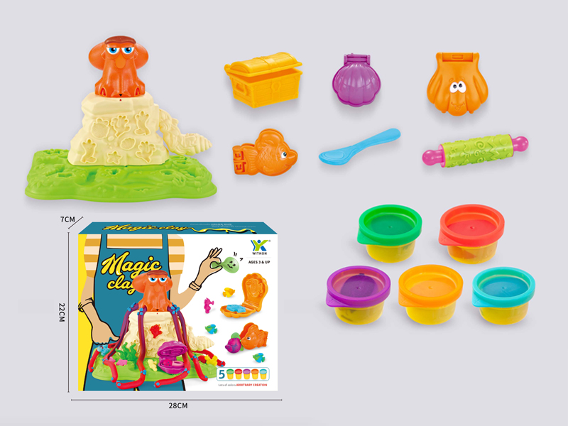 Sepia Colored Mud Set