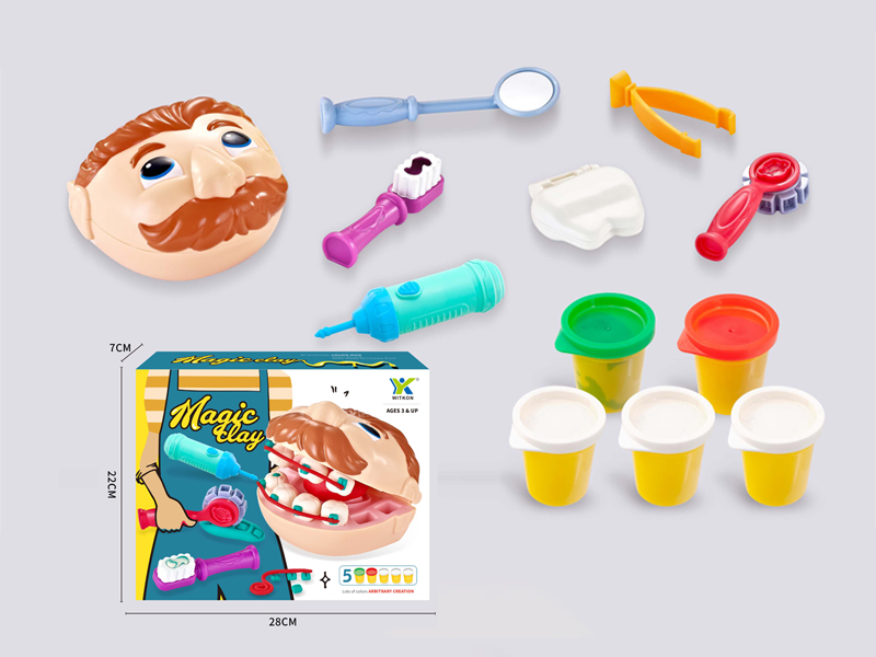 Dentist Colored Mud Set(B/O Dental Drill)