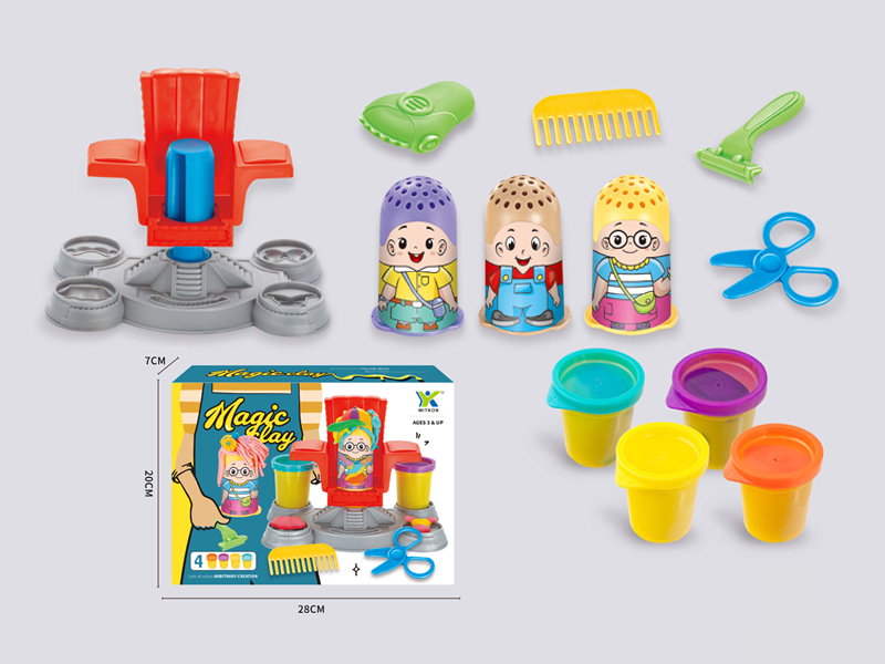 Barber'S Colored Mud Set