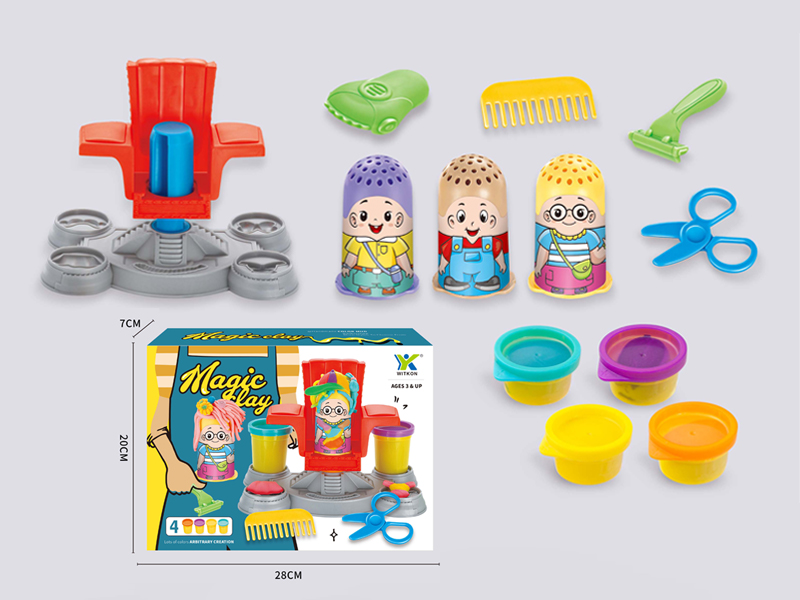 Barber'S Colored Mud Set