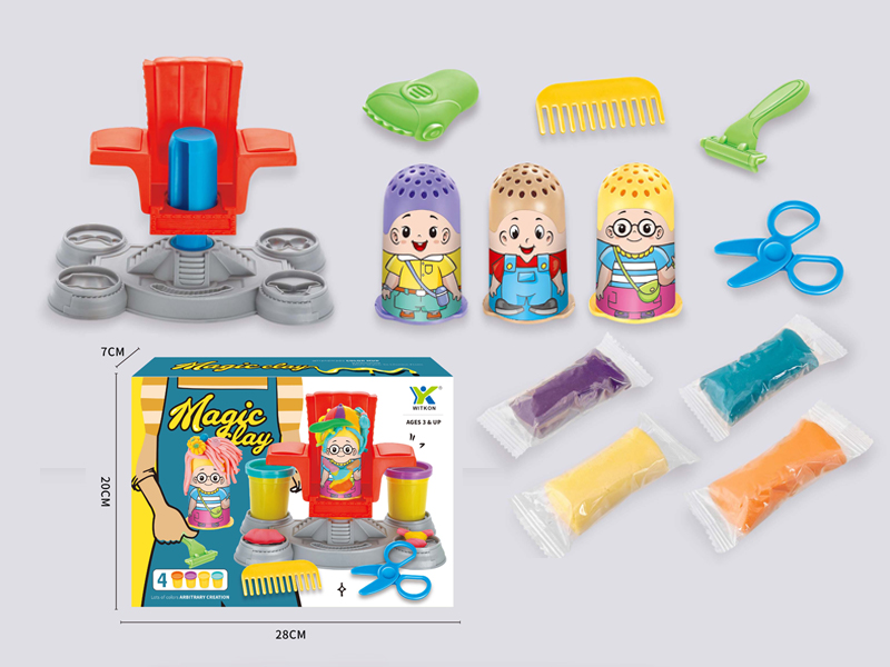 Barber'S Colored Mud Set