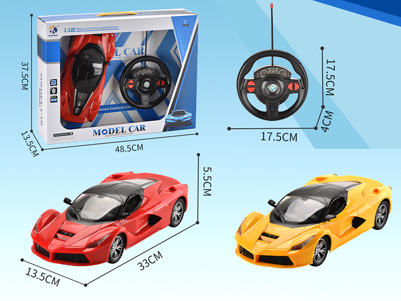 1:12 Ferrari 4-Channel Remote Control Car