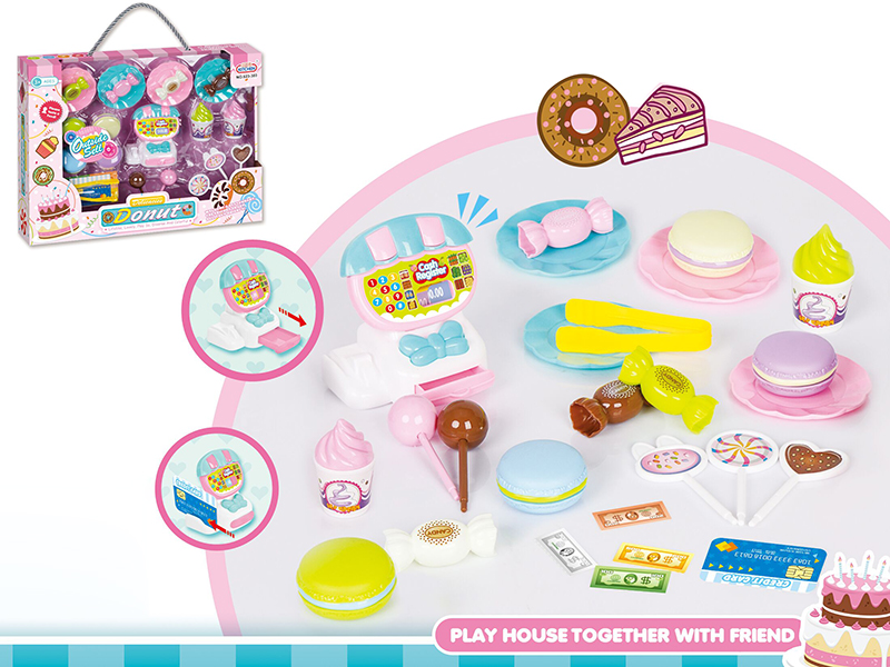 Mini Cash Register Dessert Set