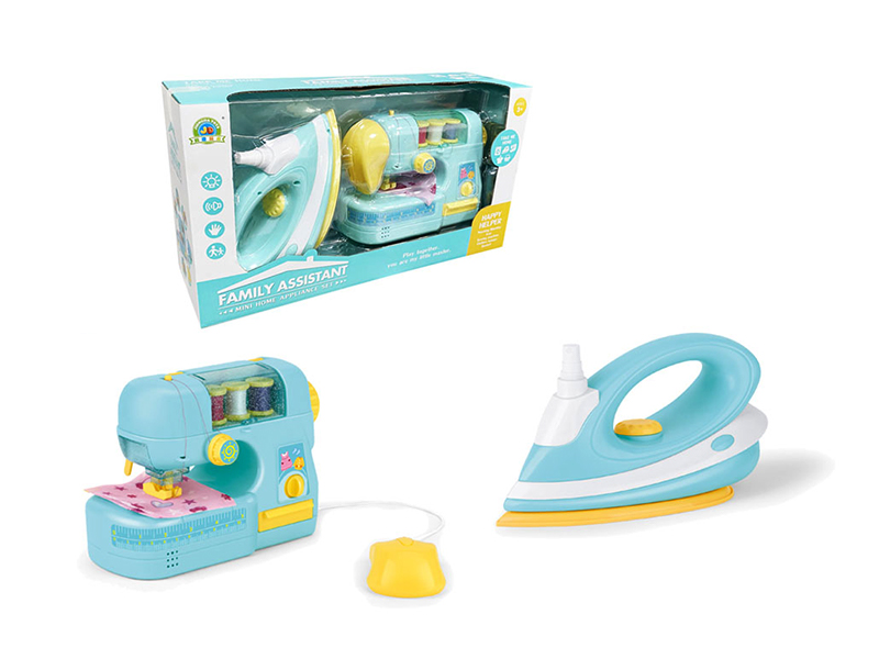 B/O Iron Sewing Machine Suit With Light