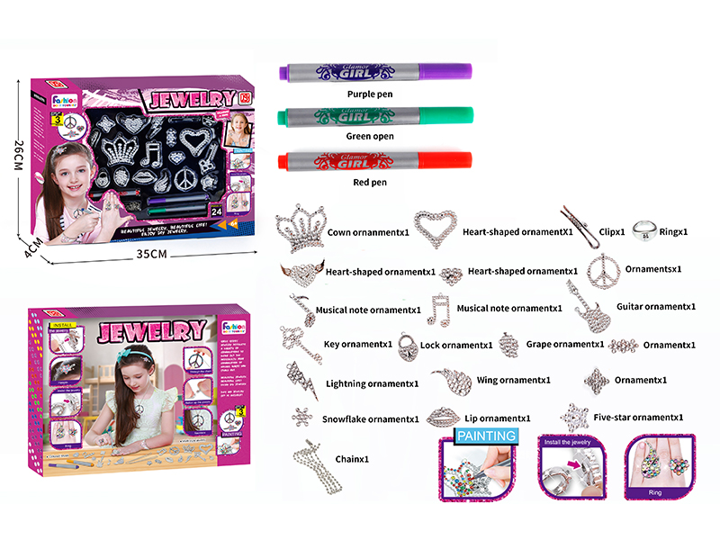 Diy Painted Jewelry