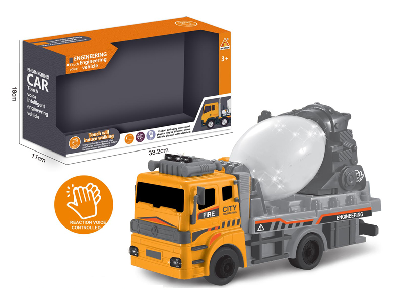 Sound Control Touch Engineering Vehicle With Light And Music