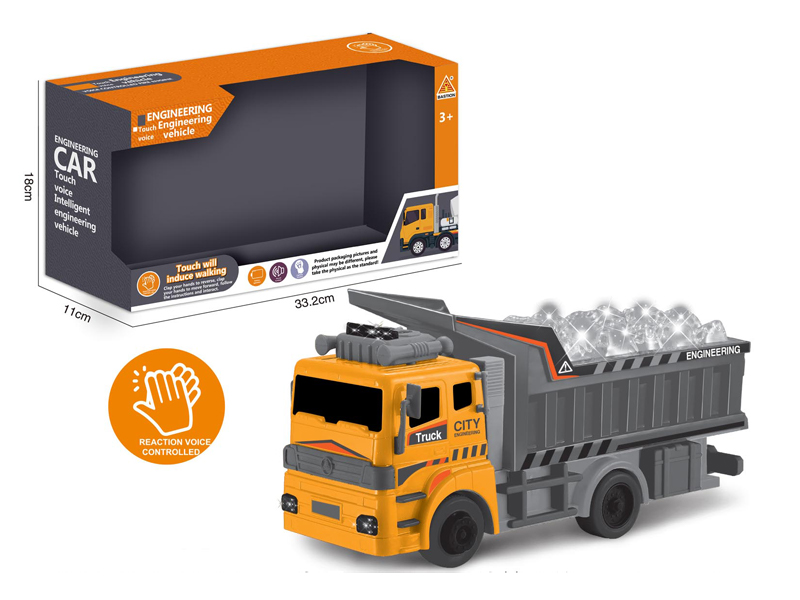 Sound Control Touch Engineering Vehicle With Light And Music