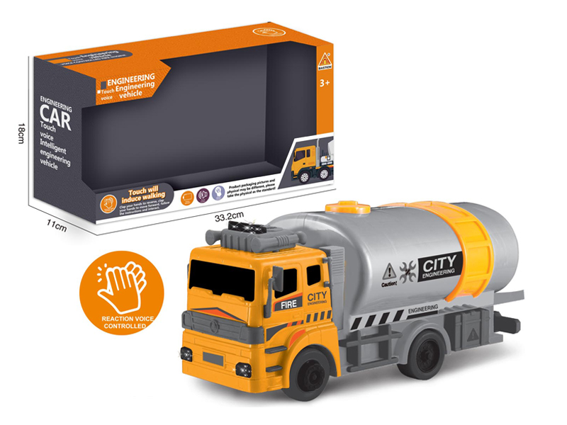 Sound Control Touch Engineering Vehicle With Light And Music