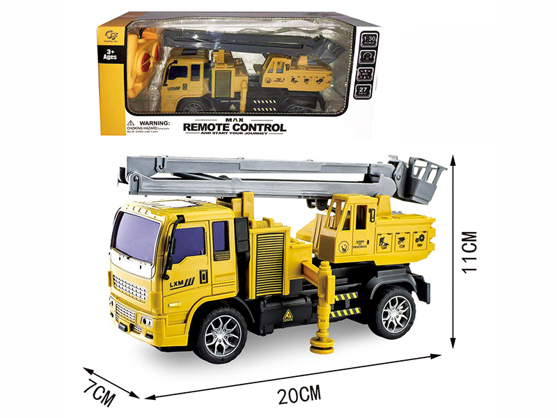 4-Channel Remote Control Engineering Truck