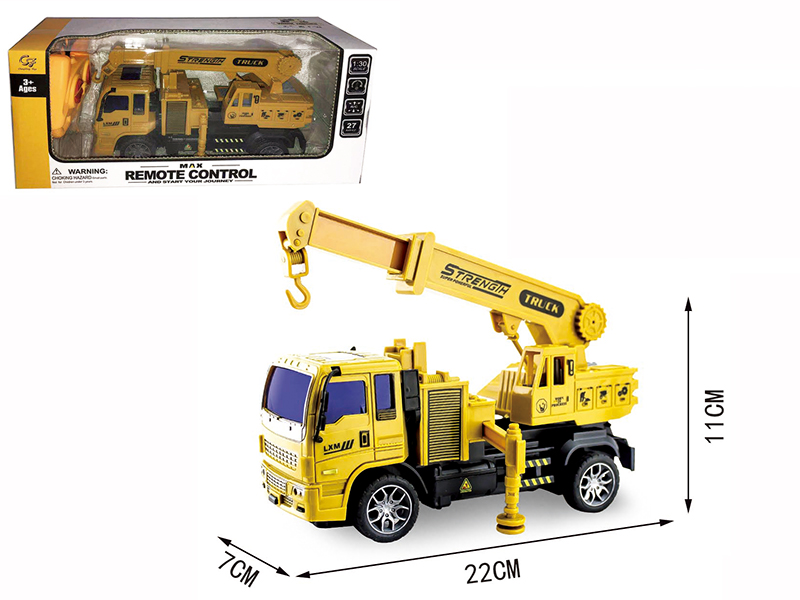 4-Channel Remote Control Engineering Truck