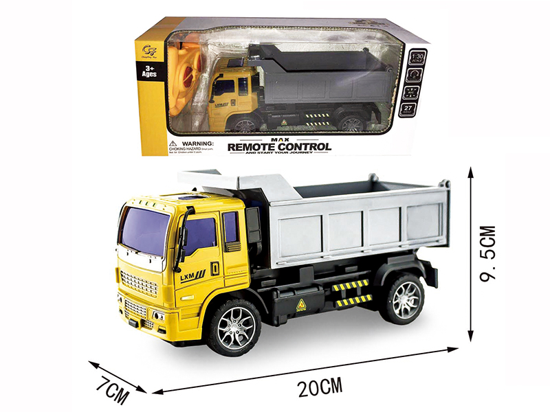 4-Channel Remote Control Engineering Truck