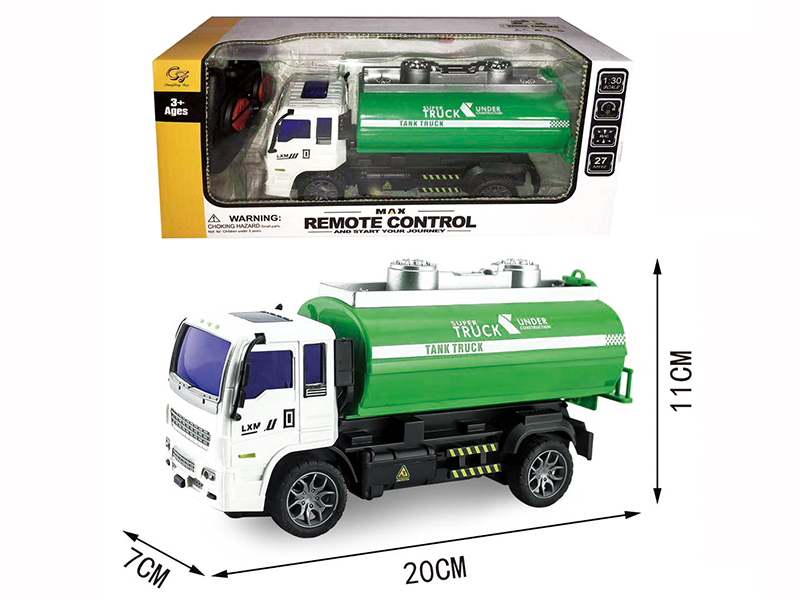 4-Channel Remote Control Tank Truck