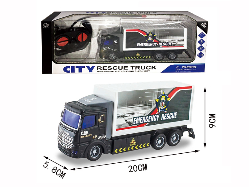 4-Channel Remote Control City Rescue Truck