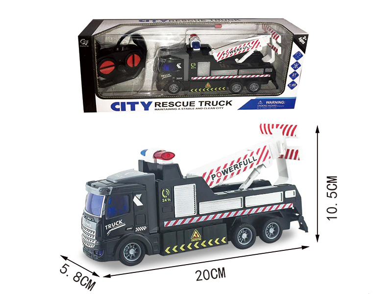 4-Channel Remote Control City Rescue Truck