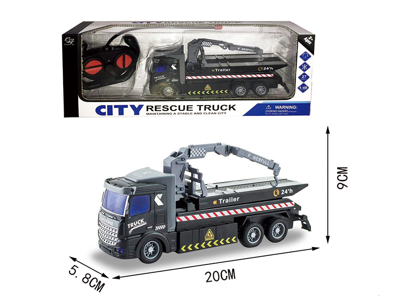 4-Channel Remote Control City Rescue Truck