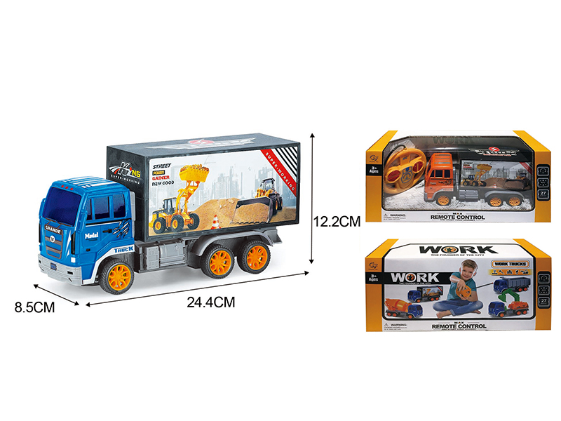 4-Channel Remote Control Engineering Truck