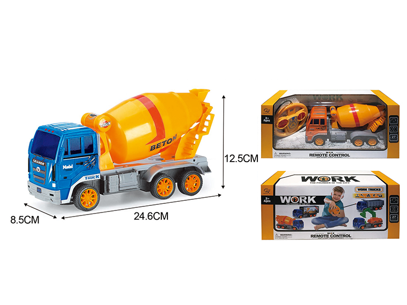 4-Channel Remote Control Engineering Truck