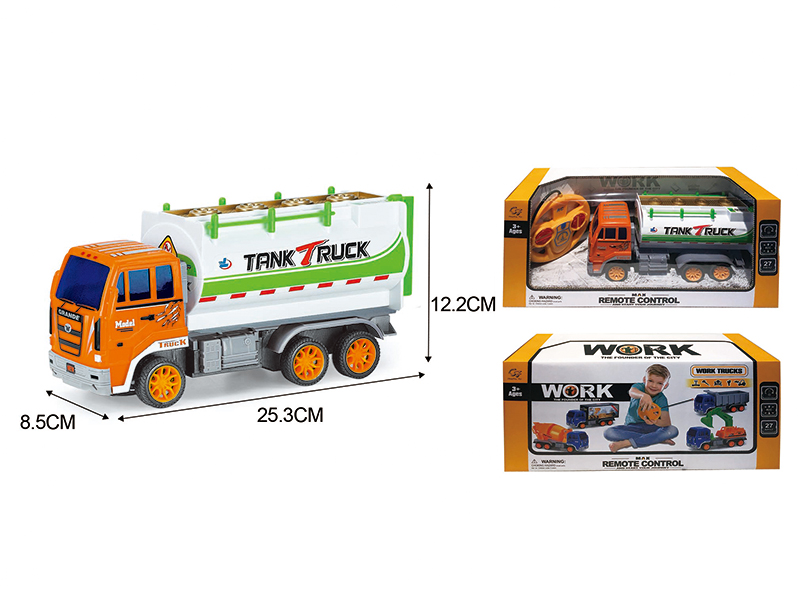 4-Channel Remote Control Tank Truck