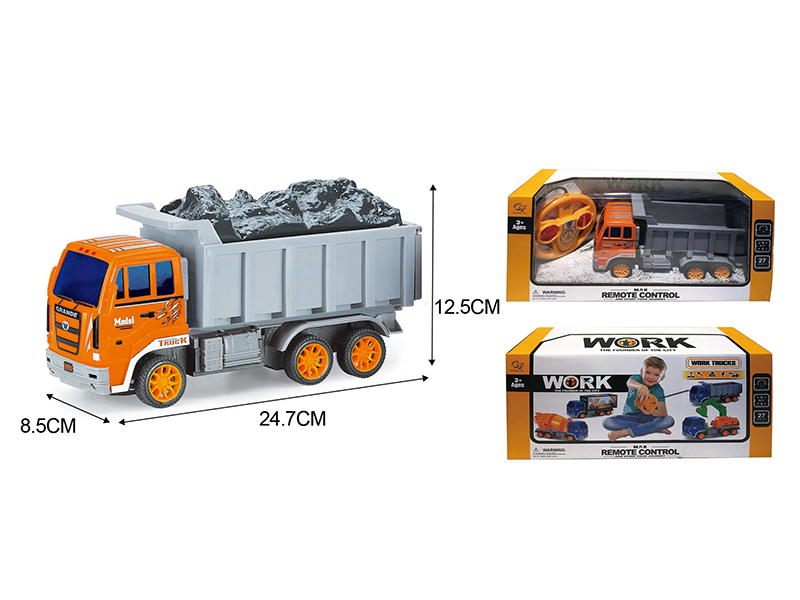 4-Channel Remote Control Engineering Truck