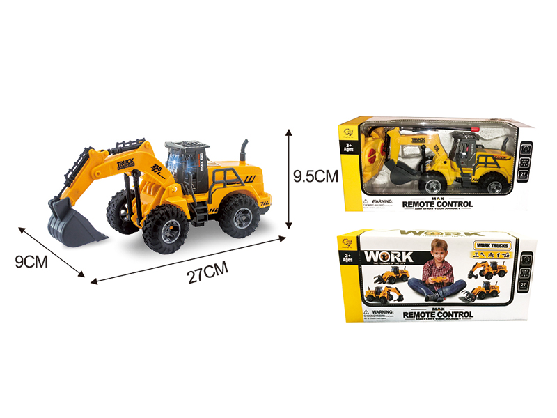 4-Channel Remote Control Engineering Truck