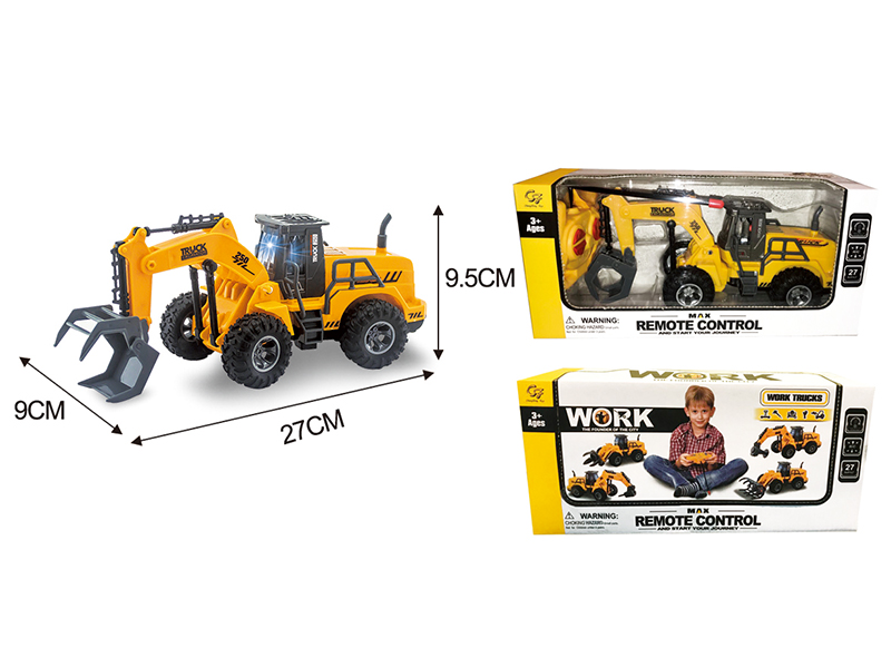 4-Channel Remote Control Engineering Truck