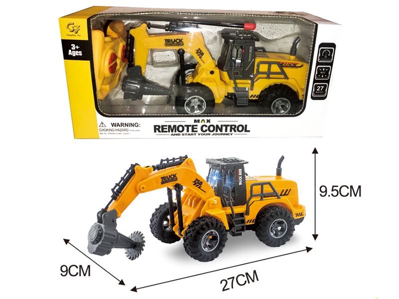 4-Channel Remote Control Engineering Truck